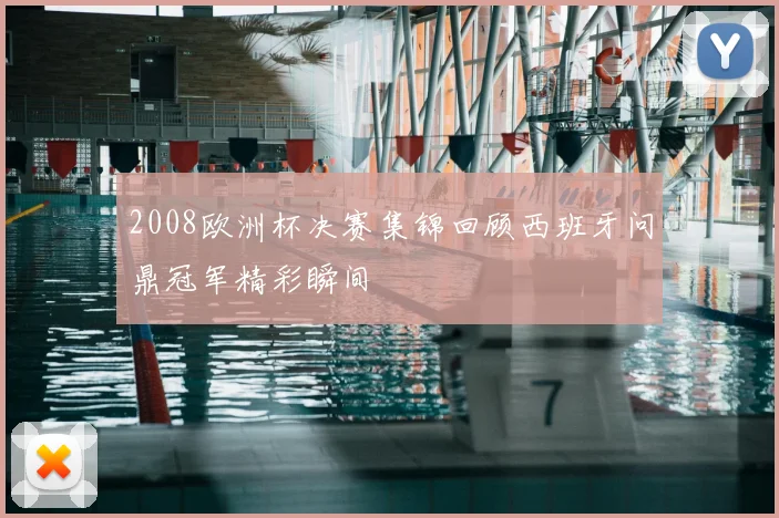 2008欧洲杯决赛集锦回顾西班牙问鼎冠军精彩瞬间